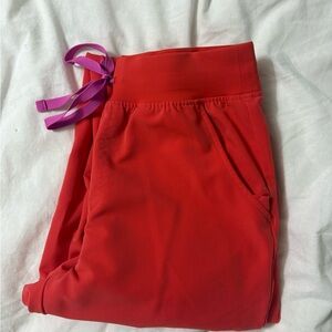 Figs Women's Zamora High Rise Joggers Scrubs